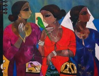 Abrar Ahmed, 30 x 36 Inch, Oil on Canvas, Figurative Painting, AC-AA-358